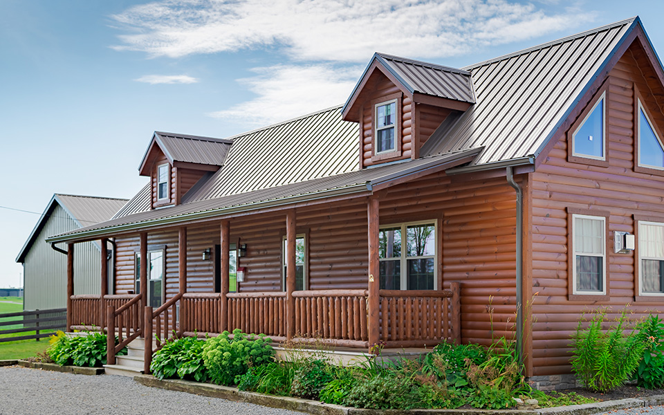 Buckhorn Showcase Modular Log Home