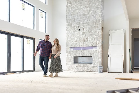 Tennessee couple explore construction project financed by Rural 1st.